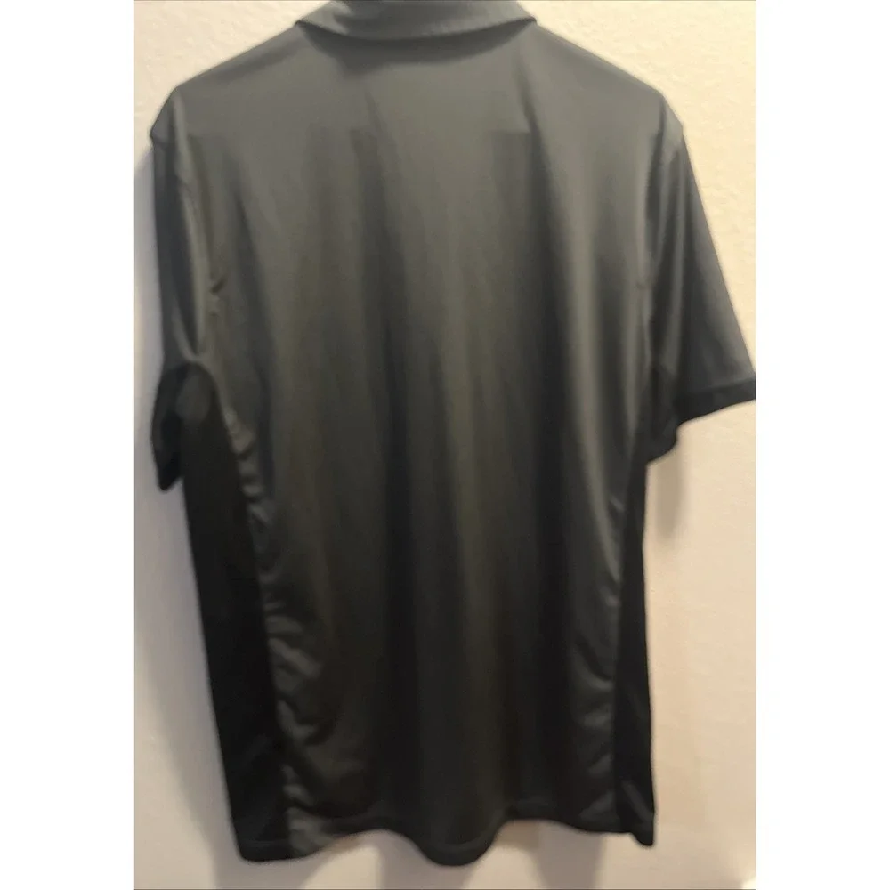 Nike Shirt‎ Men's Large Gray San Francisco 49ers Dri Fit Performance Polo Logo